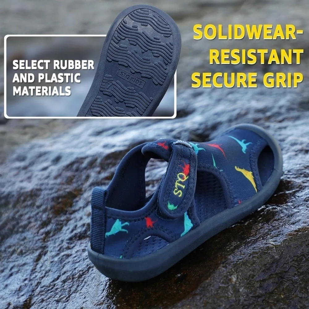 STQ Kids | Quick Dry Water Shoes (6T) 🦕